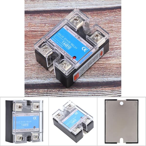 BERM 1 A4810 10A SSR Solid State Relä 70 280VAC Ingång 24 480VAC Last AC Elektrisk Utrustning för CNC-maskiner