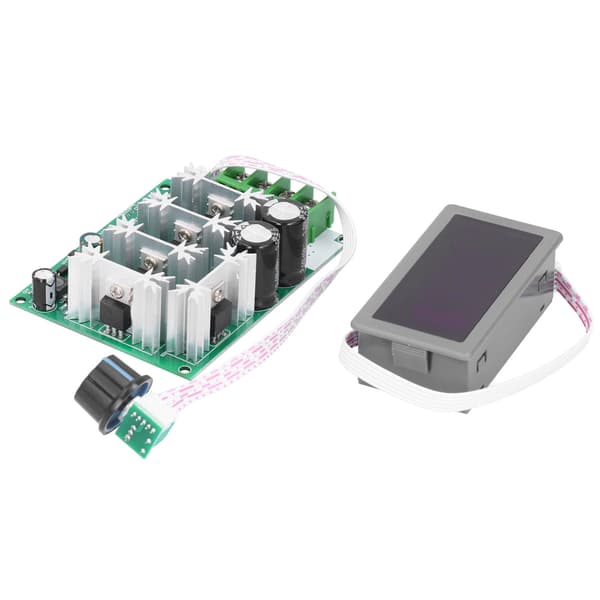 Digitalt Display PWM DC Motorhastighetskontroller Høy Effekt Regulator DC 12V til 80V 30A