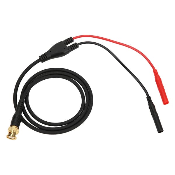 Forgyldt BNC til 4 mm Bananstik Testledning