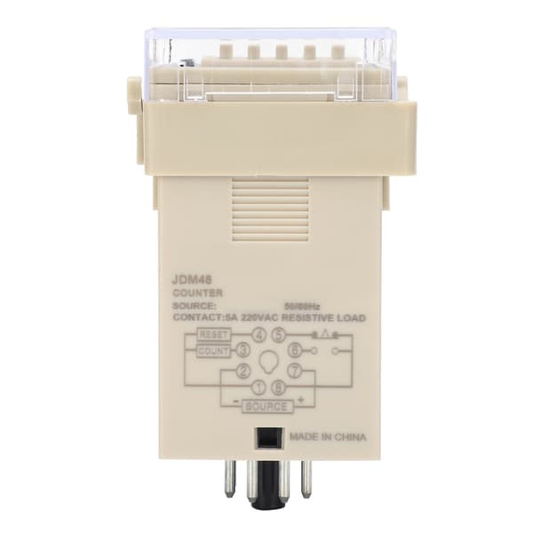 JDM48DC24V Digital Timer Relay Høy Presisjon Industriell Automasjon Kontrollsystem Komponent