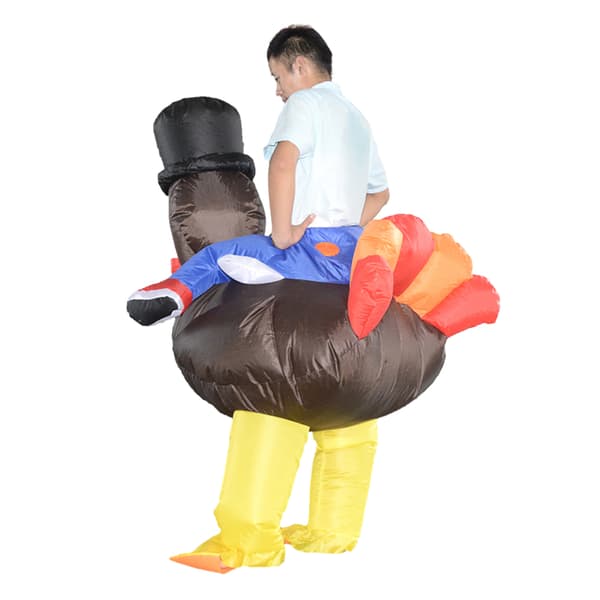 Turkiet kostym för män - Uppblåsbart Halloween kul!