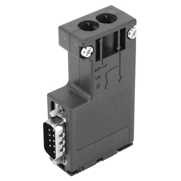 Siemens DP-stik 6ES7972 0BA12 0XA0 uden programmeringsport