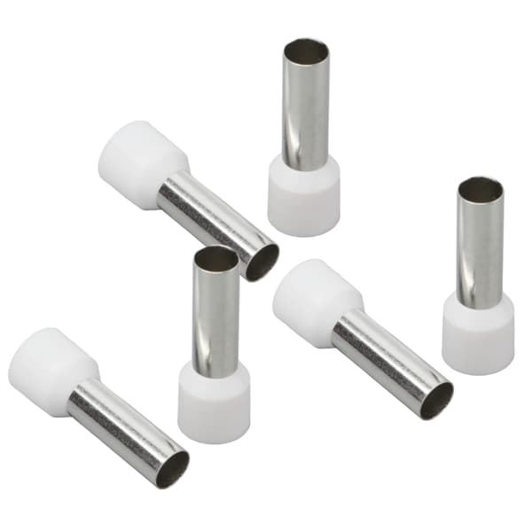 100 stk. isolerede krympeforbindelser EU-stil ledningsender 6 AWG E16-18