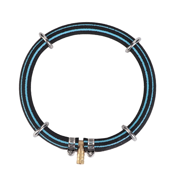 Akvarium Rund Luftboble Diffuser Ring Fiskedam Iltning Bubler (Enkelt Ring Dia 15cm)