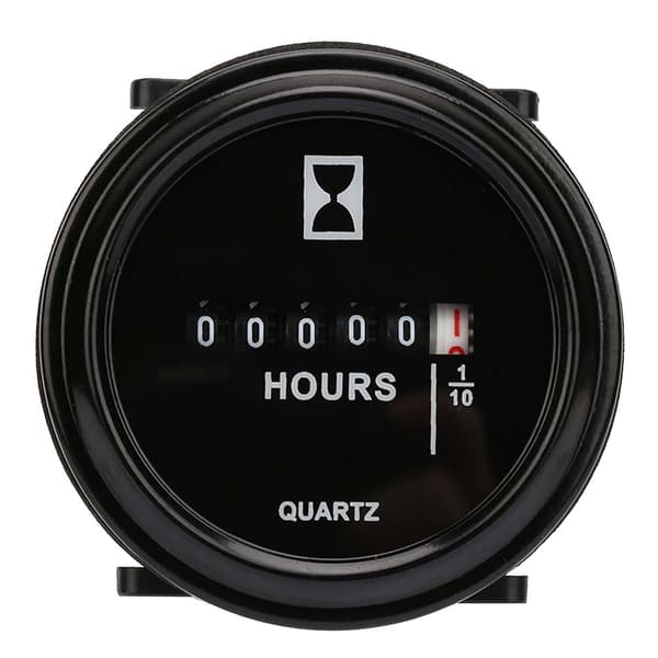 6-80V AC DC 99999,9 Timer Kvartalsvis til Motor Generator Tidtælling