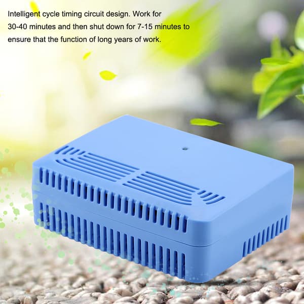 Negativ Jon Generator Luftrenare Blå