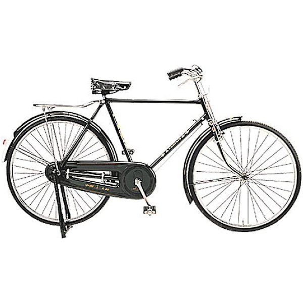 Gratulationskort 3D, Retro Bike, 9,9*14,9cm