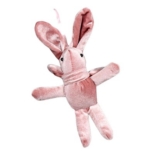 Fylld kanin PP docka (rosa)