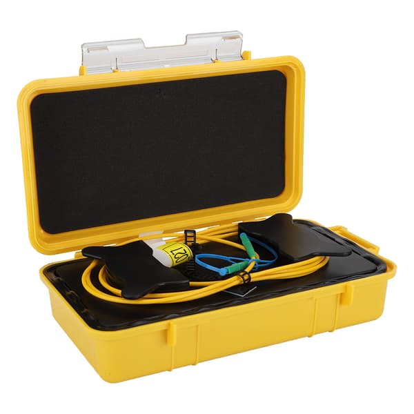 Fiber Optic OTDR Startkabel Box Dödzon Eliminator LC APC till LC APC Singlemode 1km