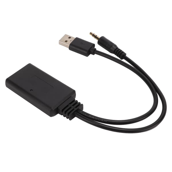 Universal Bluetooth 5.0 Mottaker Bil Stereo Audio Adapter USB Aux Kabel for Bil