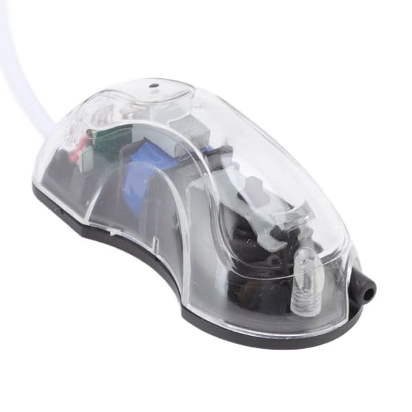 Bärbar USB Akvarium Luftpump med Sugkoppar Tyst Drift
