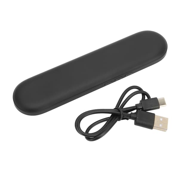 Bärbar Bluetooth Benledningshögtalare Mini Stereo Bas för Djupsömn Svart