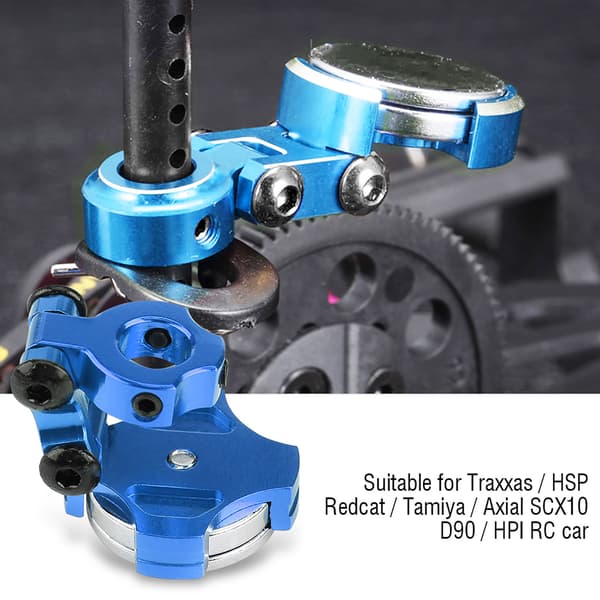 Stealth Metal Magnetisk Karosseri-Post Mount til RC-bil - 2 stk (mørkeblå)