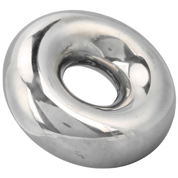 Bil Eksosrør Dornbøy 2,5 Tommer/63,5 mm 360 Grader Donut Rustfritt Stål Polert Modifikasjon