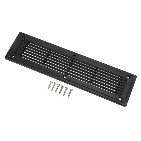 300x80mm Rektangulær Luftventil Grilldæksel Ventilationspanel til RV Bus Trailer Køkkenskab