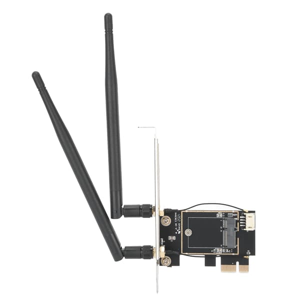 Trådløst netværkskortadapter PCIe 1X til NGFF E Key Converter til bærbar computer