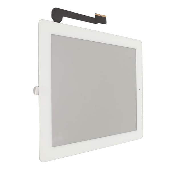 Pekskärm Vit Enkel Installation Härdat Glas Känslig LCD-Tabletskärm för IOS-Tablet 3 4