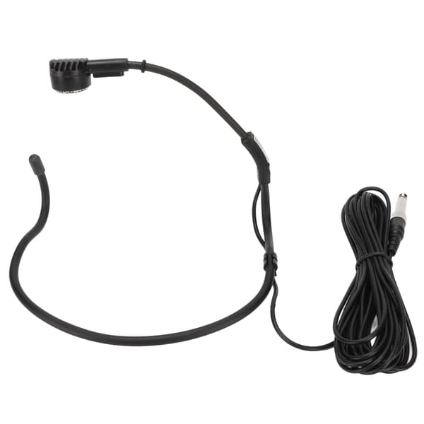 6,35 mm Ergonomisk Dynamisk 5 m Trådbundet Headset Mikrofon för Karaoke Högtalare Förstärkare Undervisning