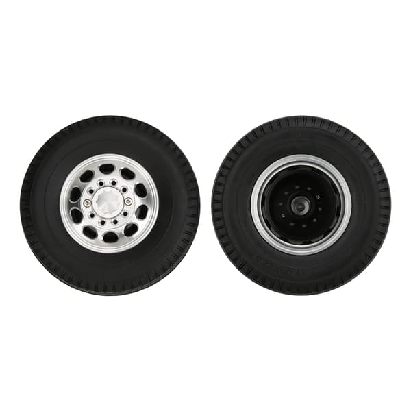 Tamiya 1/14 RC Lastebil Traktor 2. Front Hjul Aluminiumslegering 10 Hull Nav