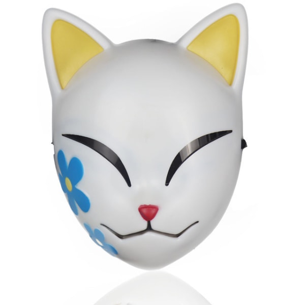 Makoto Fox Mask Cosplay Pue Rekvisiitta