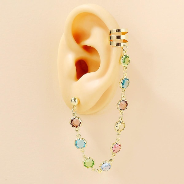 Øreringe Ear Cuff Clip Star Fashion smykker B1943 E221
