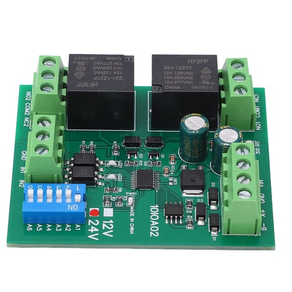 2-kanals RS485 relæmodul 24V DC switch controller til udstyr