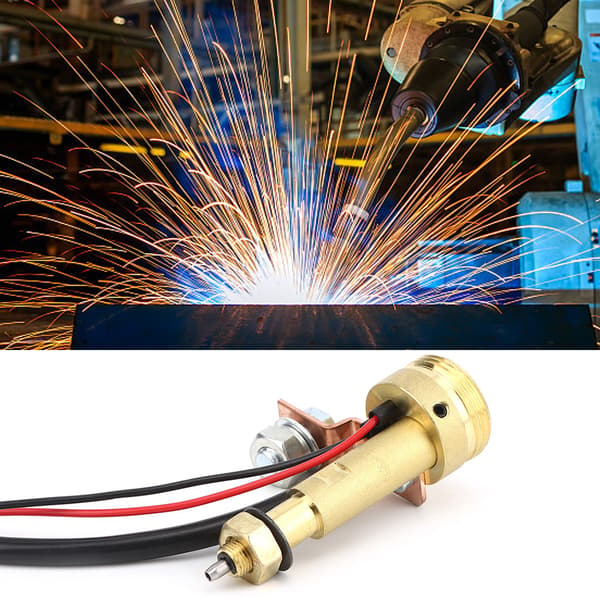 MIG Svejsningspanel Socket Euro Connector Central Adapter Konverteringssæt