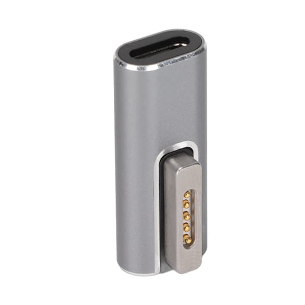 Typ C Magnetisk Adapter Magsafe 2 till Typ C 5A PD Snabbladdning Laptop Magnetisk Gränssnittsadapter