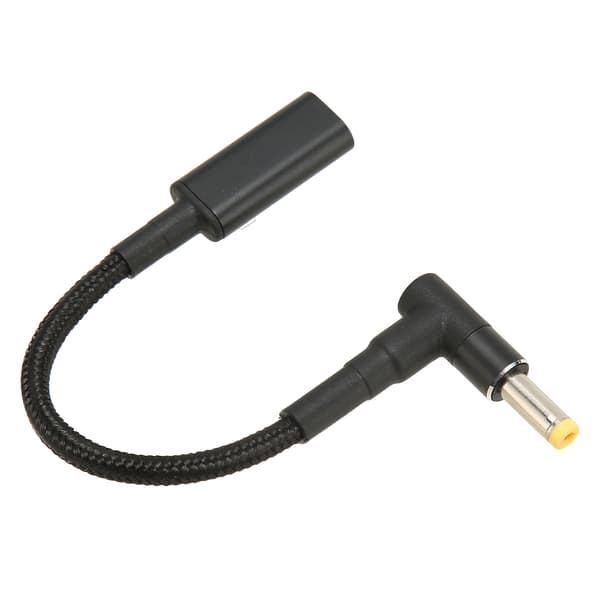 USB Typ C Hona till 4.8x1.7mm Hane Adapterkabel Dubbel PD E MARK Chip Portabel 100W USB Typ C Adapterkabel