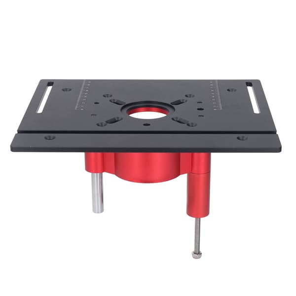 Manuel Router Lift Platform System Kit Router Bord Sav Indsats Bundplade Sort