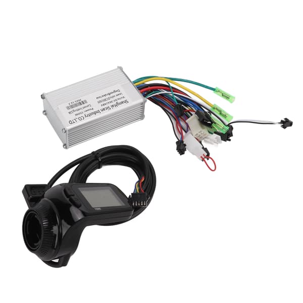36/48V 350W Børsteløs Motorstyring med LCD-Display Panel til Elcykel Scooter
