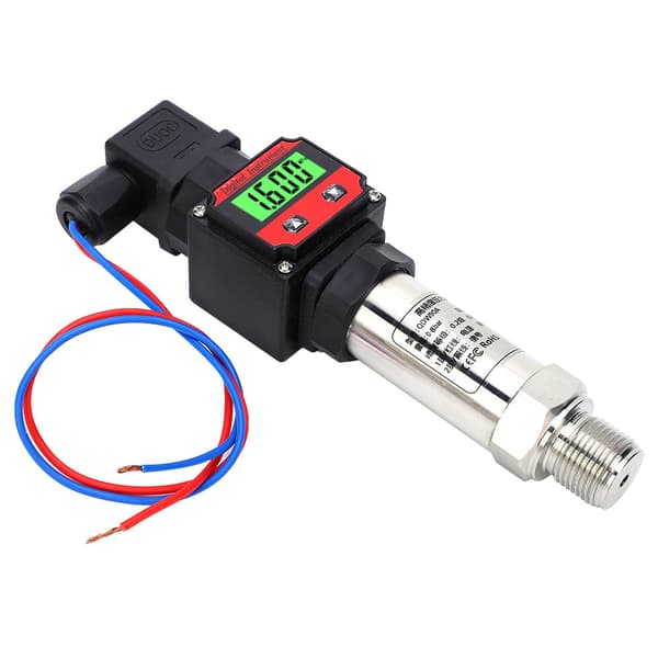 Digital LCD silikontrycksändarsensor 24V DC 4-20mA 0-800Kpa hög noggrannhet