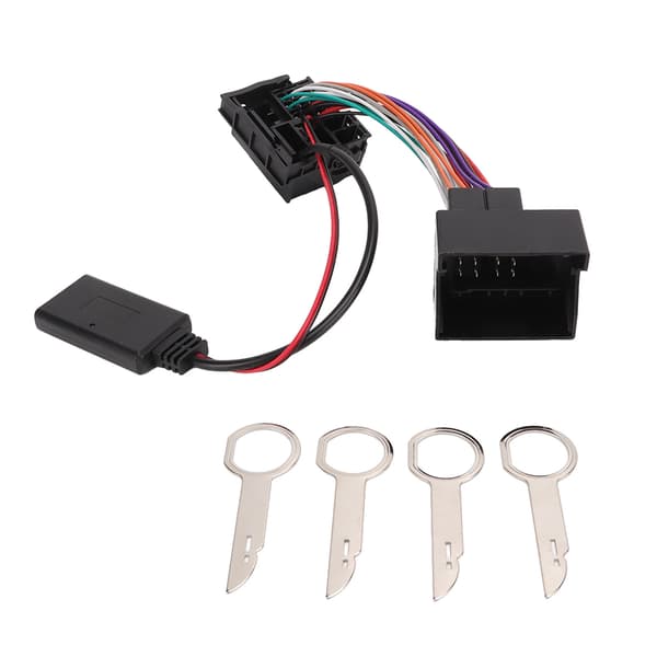 Bilstereo Bluetooth 5.0 AUX Adapter Audio Kabel til Ford Mondeo 2005 6000 CD MP3