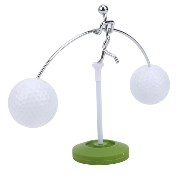 Mini Golfboll Balansställ med Bas Hemmakontor Skrivbordsdekor