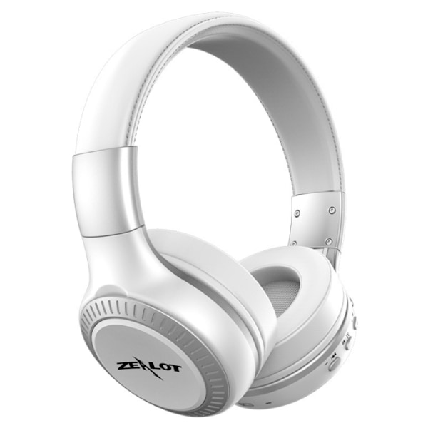 Hovedmonteret trådløst bluetooth headset, kortcomputer mobiltelefon gaming headset (sølv),