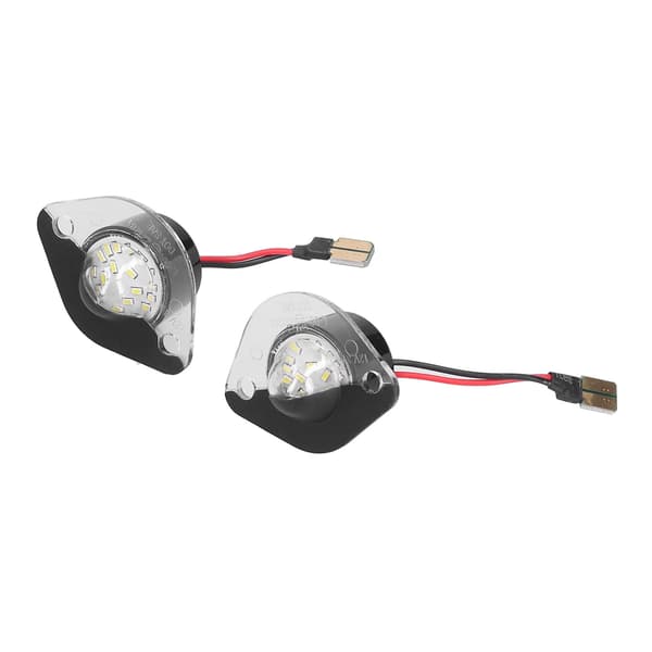 2 stk. SMD LED-nummerpladelys 3W 6500K hvidt lys Passer til Ford Mustang 1994-2004