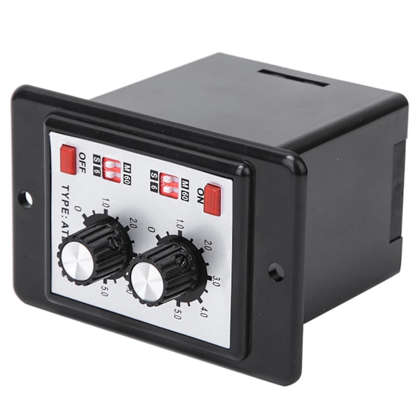 ATDV YC 6S 60M Dubbel Timer Relä Switch DC 24V