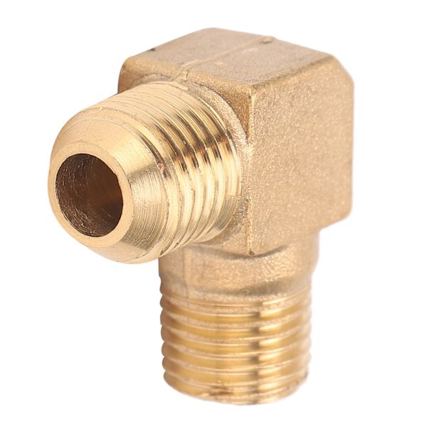 Messing Luftkompressor Adapter 90 Graders Gevindforbindelse 13mm x 14mm
