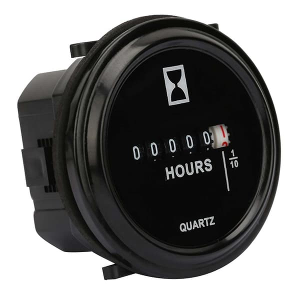 6-80V AC DC 99999,9 Timer Kvartalsvis til Motor Generator Tidtælling