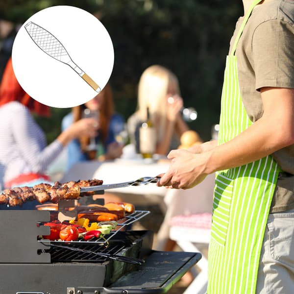 Fisk Grillkurv Holder Grillverktøy