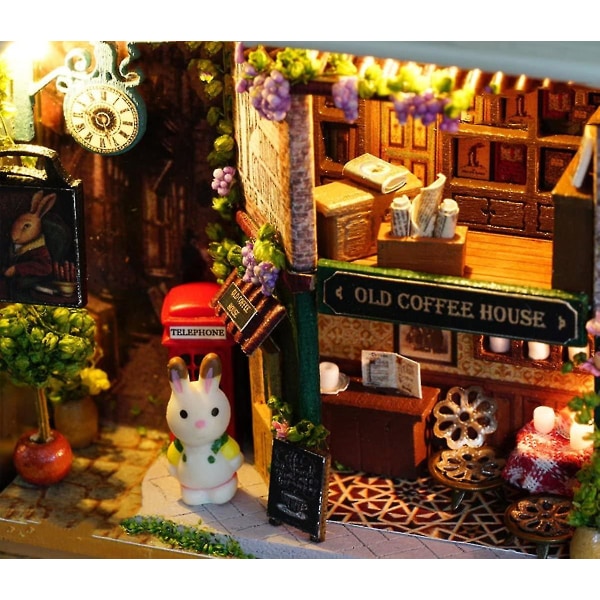 DIY hut box teater handgjord montering In a Happy Corner