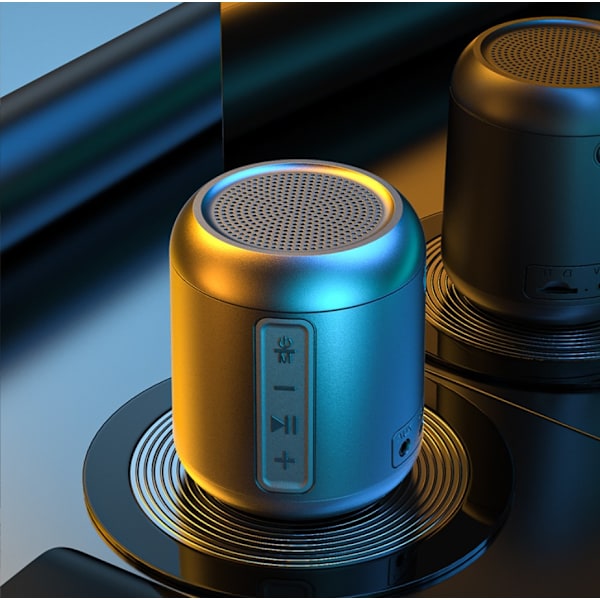 Bärbar subwoofer (svart)