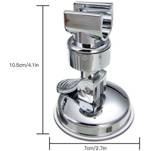 Udskiftelig håndholdt bruseholder, 360° rotation sugekop bruseholder, stor adsorberbar sugekop bruseholder