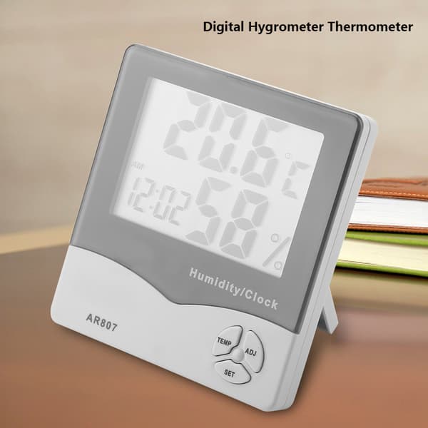 Digital temperatur- og luftfugtighedsmåler fra SMART SENSOR