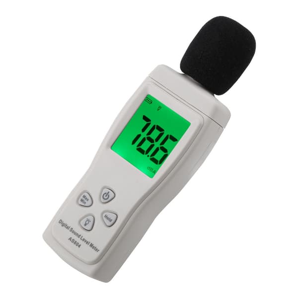 Digital lydnivåmåler - SMART SENSOR AS804, 30-130dBA overvåking
