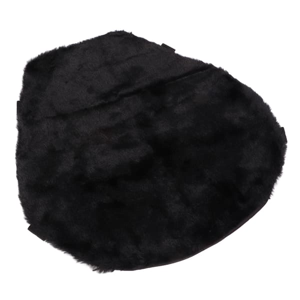 Motorcykelsitsdyna Fluffig Temperaturkontroll Universal Passform Plysch Sittdyna