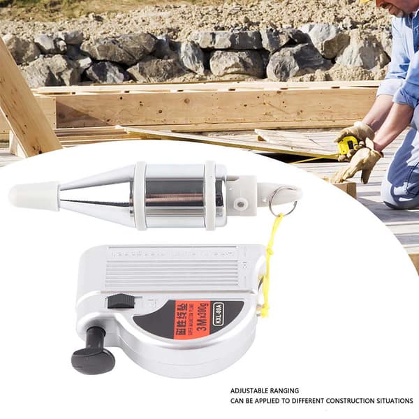 Magnetisk lodd med opphengsnor hammer 3 meter