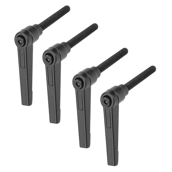 M8 Sink Alloy Metallknapper 50mm 4-delt sett