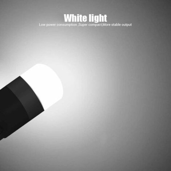 T10 LED billampor, W5W Led bilinredningslampa, ultrakompakt LED-lampa storlek 168/175/194/2825/192,12V LED-lampa (W)