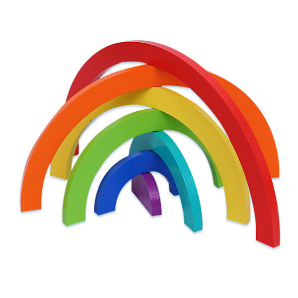 Rainbow pussel 7 bitar Rainbow pussel,